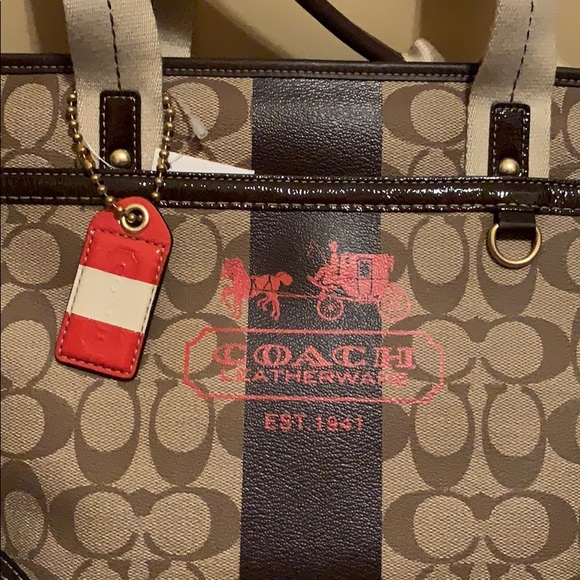 (Real)Coach Handbag - Picture 2 of 6
